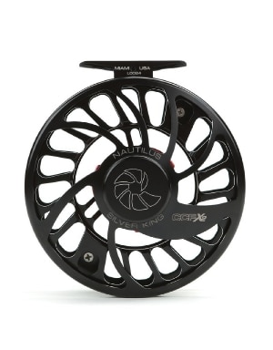 Nautilus CCFX2 Silver King Reel in Black Anodized